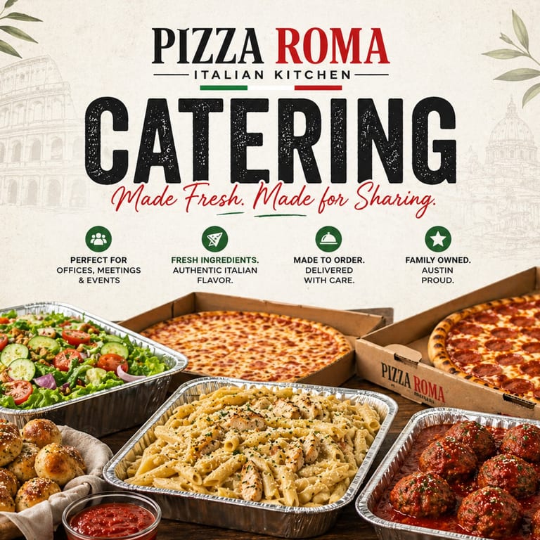 Italian Catering for Your Next Event in Austin