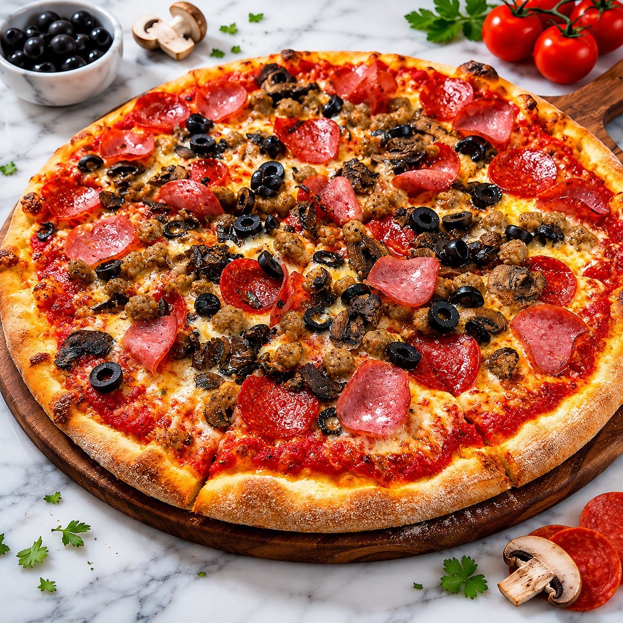 Mama Mia Pizza.