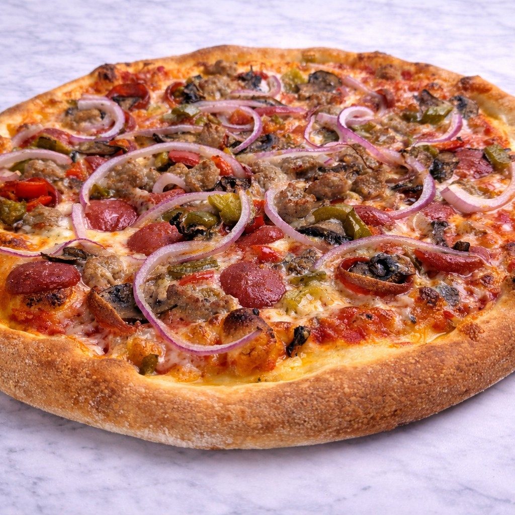 Roma Supreme Pizza.