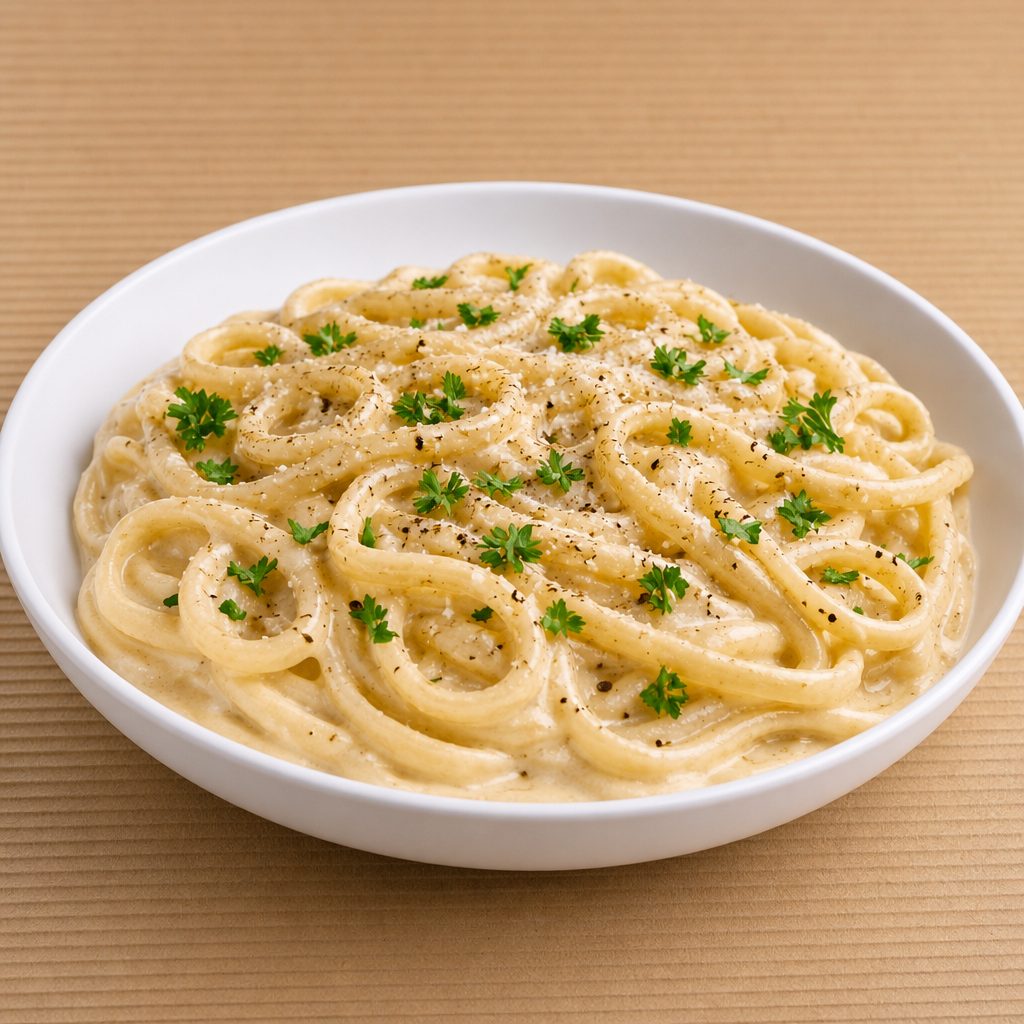 Fettuccine Alfredo.
