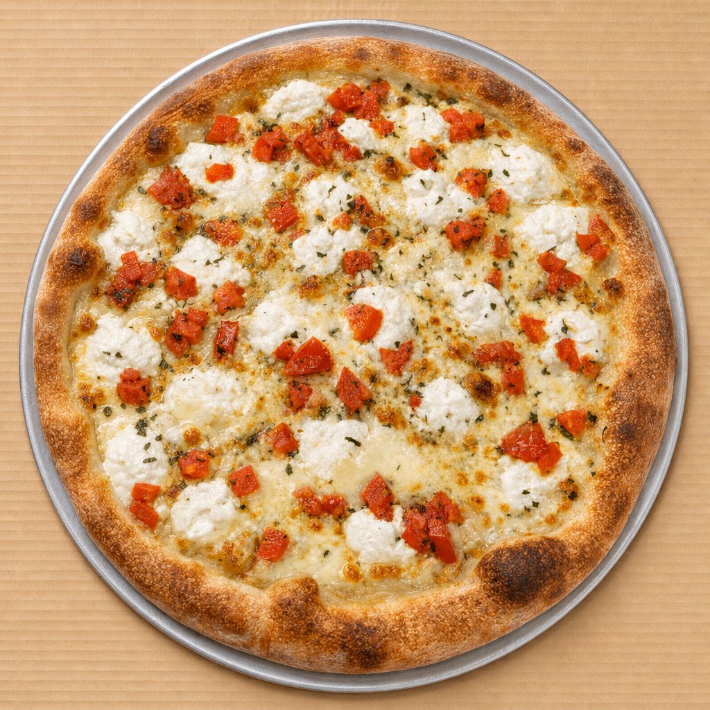 Four Cheese Pizza.