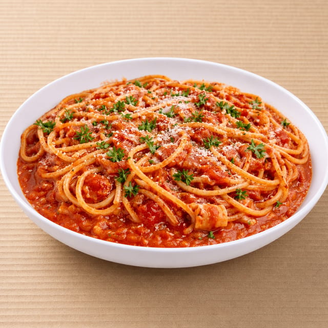 Spaghetti with Marinara Sauce.