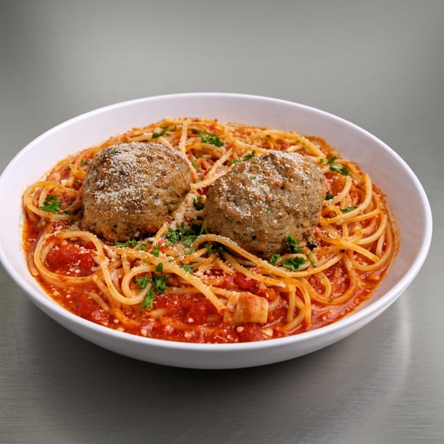Spaghetti with Meatballs.